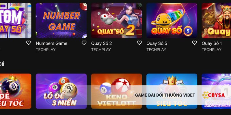 Game bài đổi thưởng VIBET