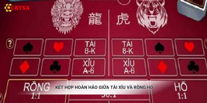 Kết hợp hoàn hảo giữa Tài Xỉu và Rồng Hổ
