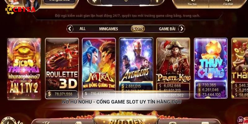 Nổ hũ Nohu - Cổng game slot uy tín hàng đầu