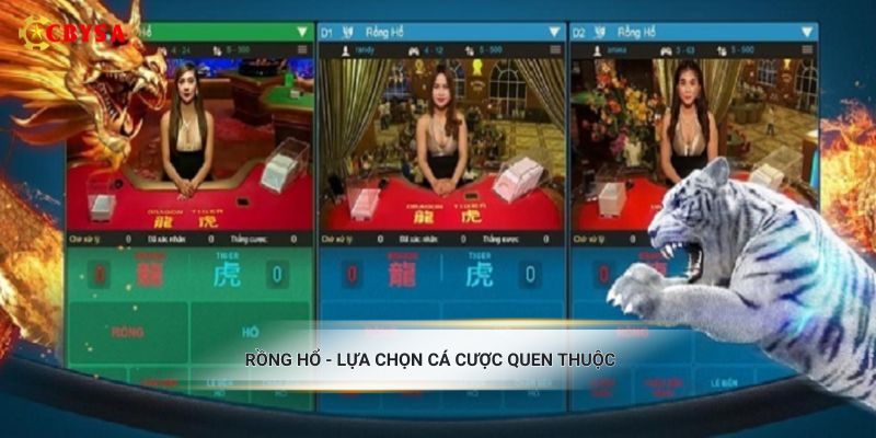 Rồng Hổ - lựa chọn cá cược quen thuộc