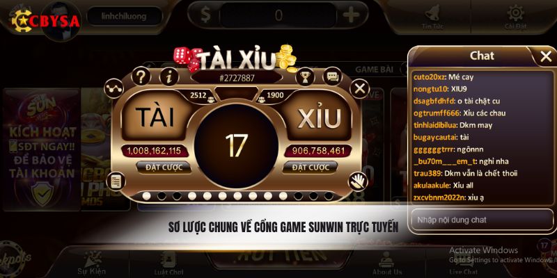 Sơ lược chung về cổng game Sunwin trực tuyến